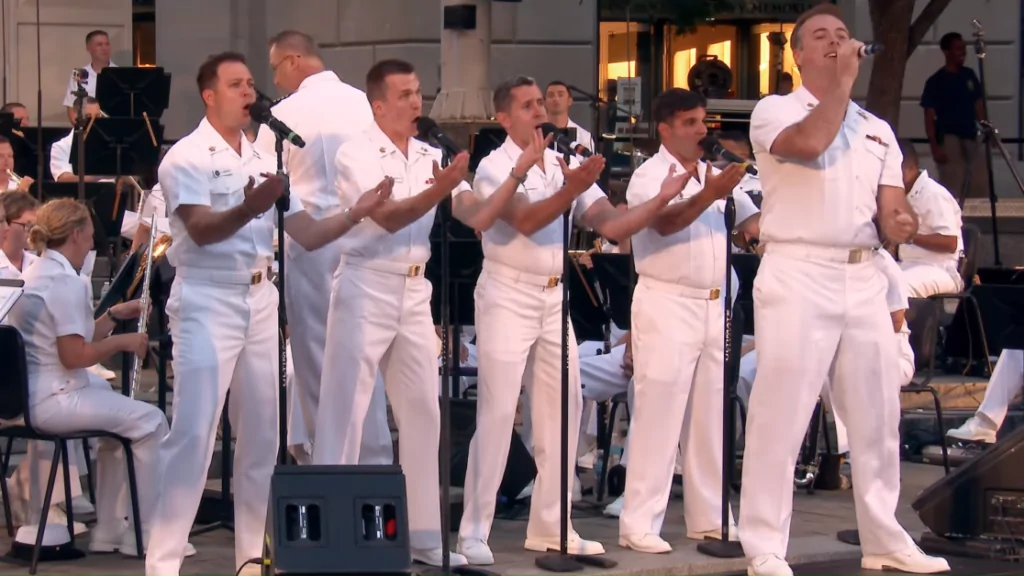 5 Navy Sailors Sing 1960s Songs and Everyone Goes Wild